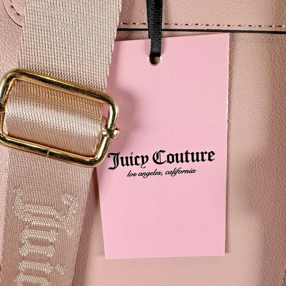 Juicy Couture Large Strawberry Backpack Pink White Berry Sweet Bag NWT Y2K